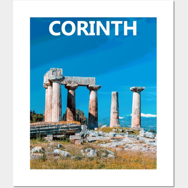 Corinth Wall Art by greekcorner